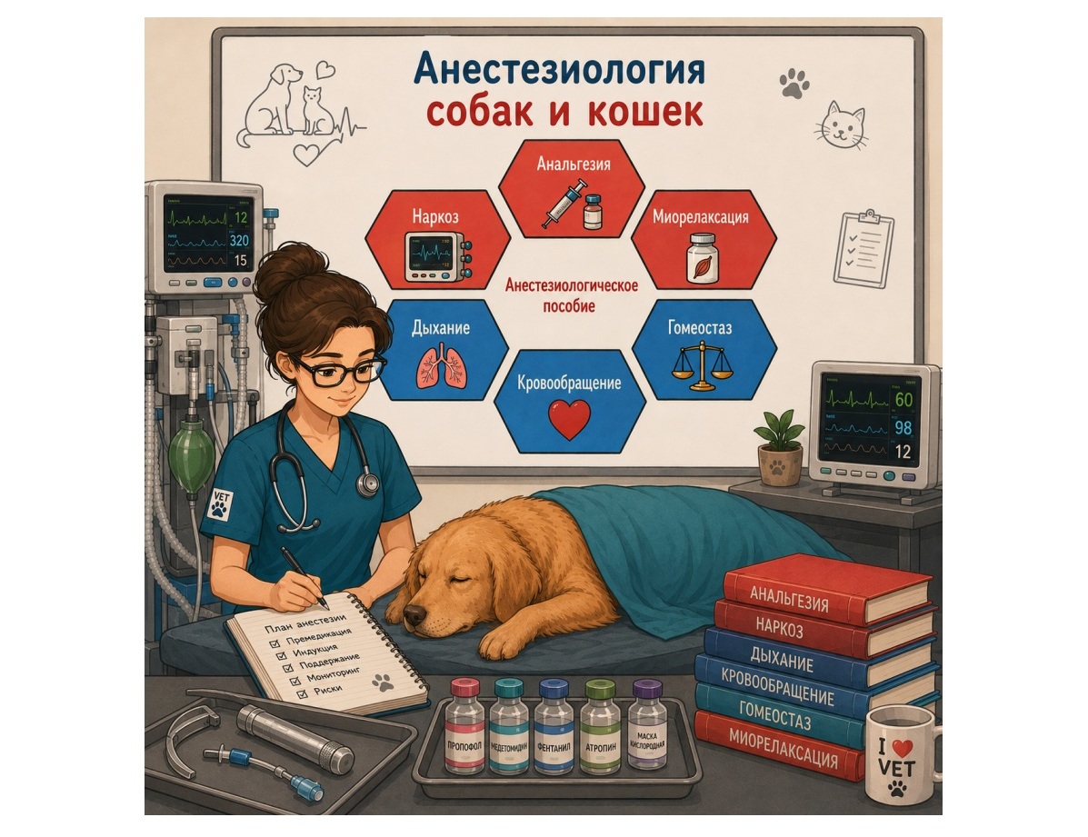 Анестезиология собак и кошек: базовый уровень